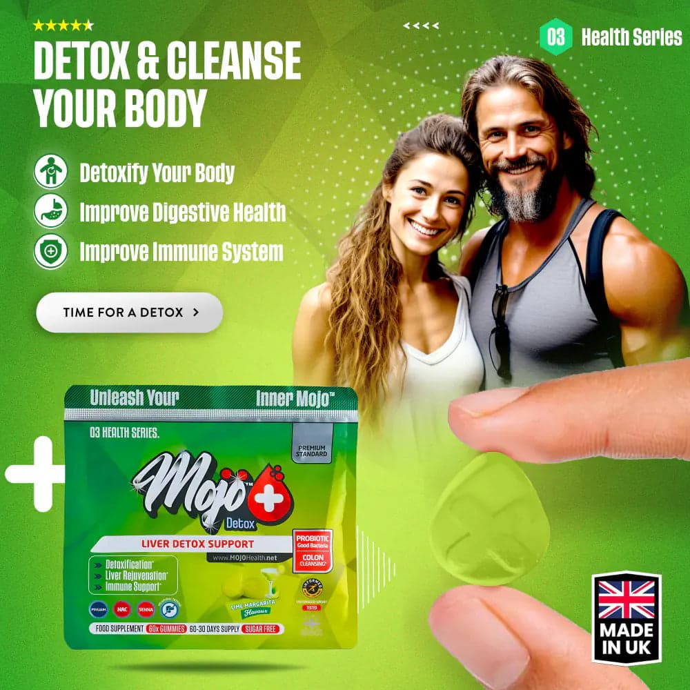 MOJO™ DETOX Gummies (Po Zakupie) — bezpłatny prezent 2